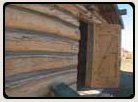 Pioneer meetinghouse, pioneer schoolhouse, Bluff Utah, video Clip